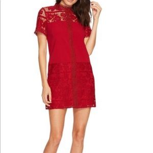 Red Kensie dress.